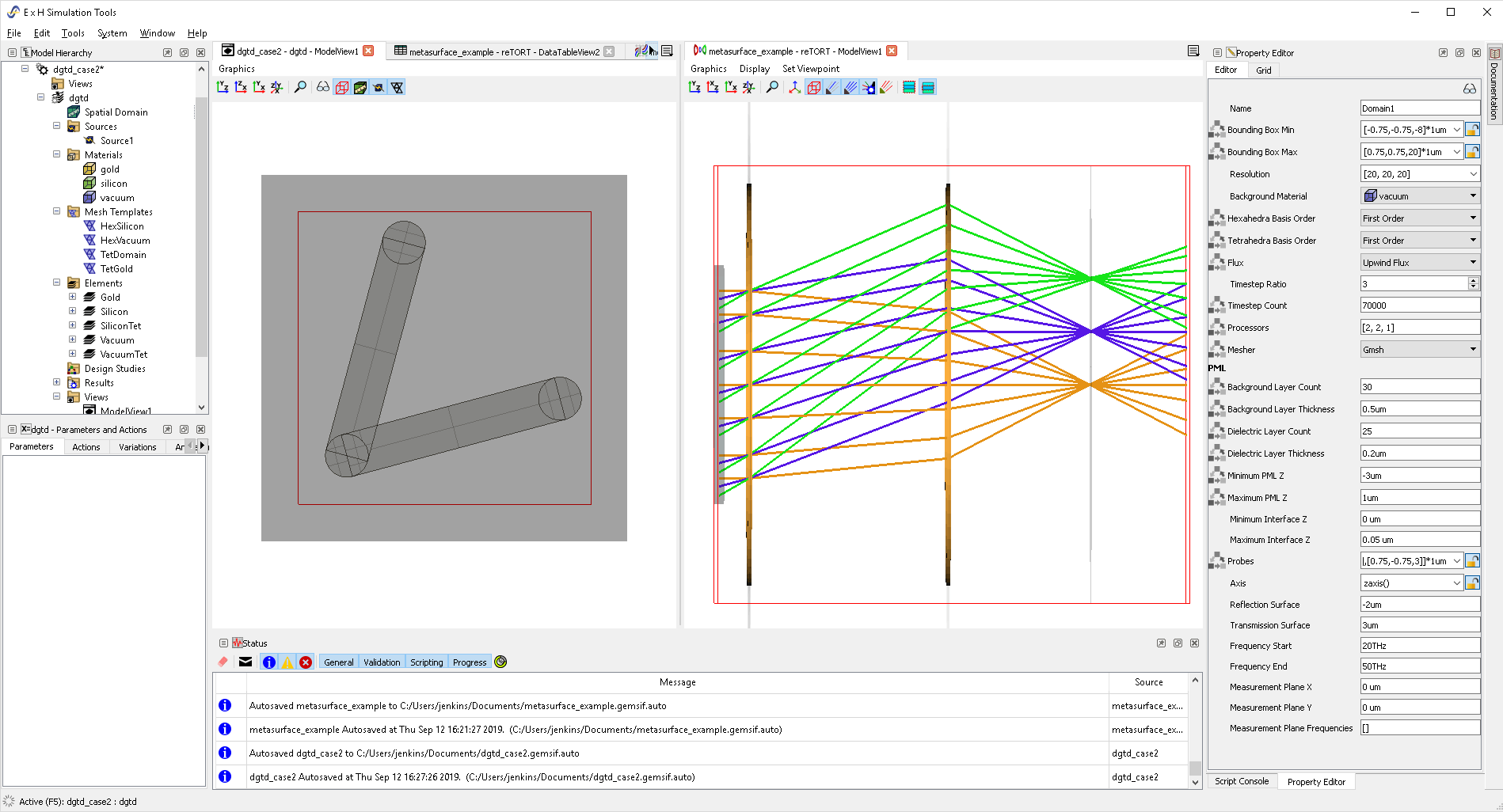 GEMSIF - GEometry, Modeling, and Simulation InterFace